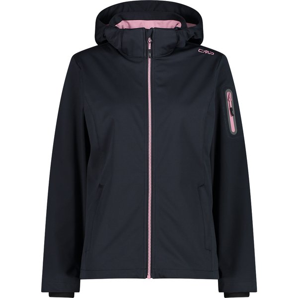 Chaqueta impermeable con capucha para mujer CMP