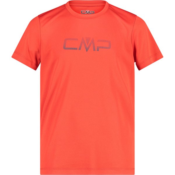 T-shirt met maxi-logo voor kinderen CMP