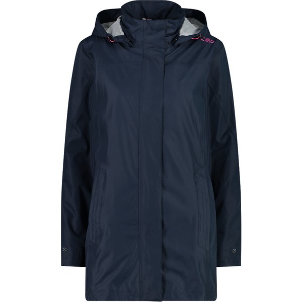Dames waterdichte h hoodie met drukknoopjes CMP