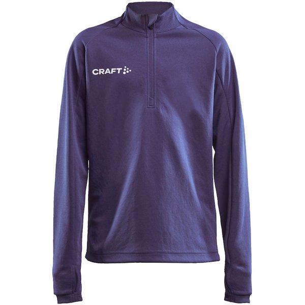 Chaqueta de chándal para niños con media cremallera Craft Evolve