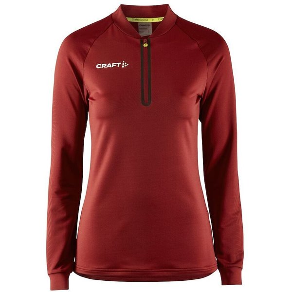 Sportshirt Dames met 1/2 rits Craft Extend