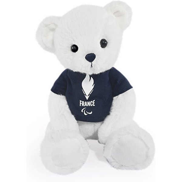 Plush with french team t-shirt 30 cm
