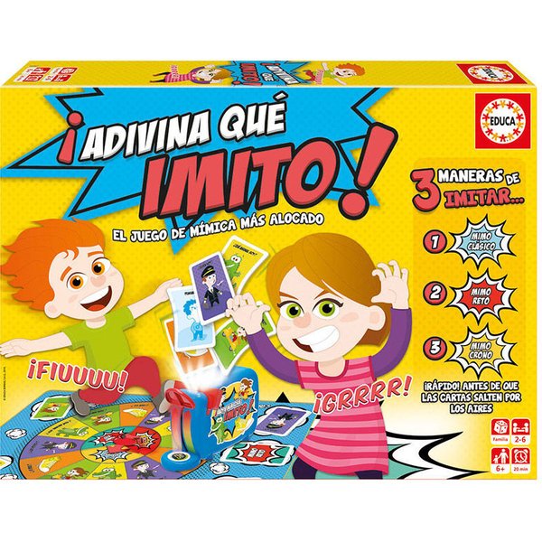 Jeux éDucatifs Educa Borras Guess What Im Imitating-image