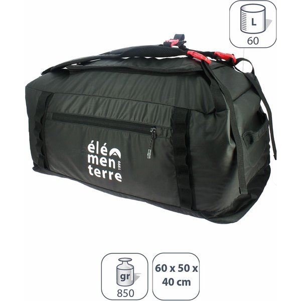 Mochila Elementerre blackmanba 60 l
