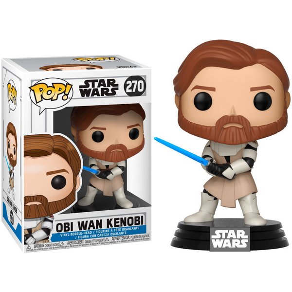 Figurine Funko Pop Star Wars Clone Wars Obi Wan Kenobi-image