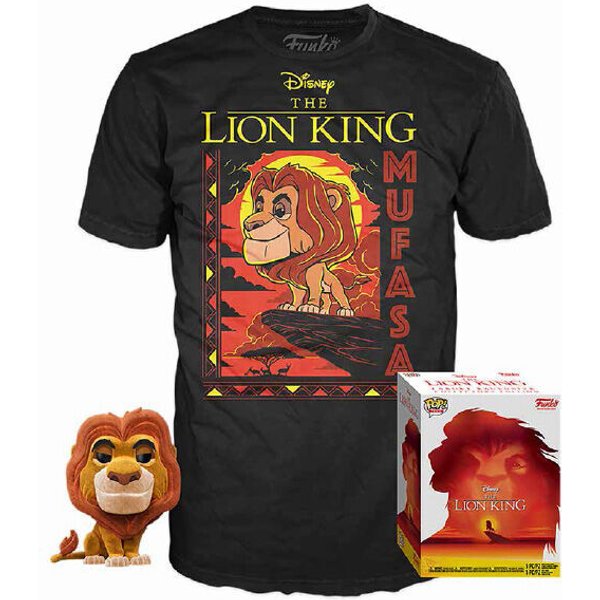 Figurine De Collection Funko Pop Tee Disney The Lion King Mufasa-image