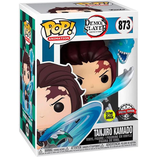 Figurine Funko Pop Demon Slayer Kimetsu No Yaiba Tanjiro Kamado Exclusive-image