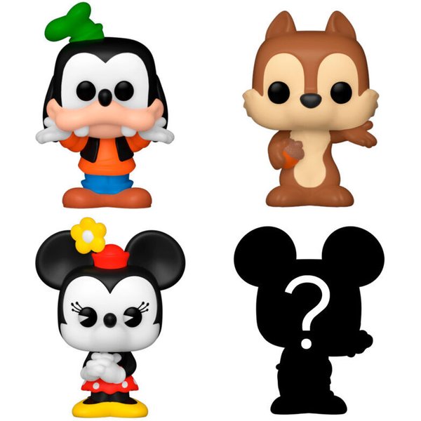 Figurine Bitty Pop Disney Sorcerer Goofy Funko Blister 4 (X4)-image