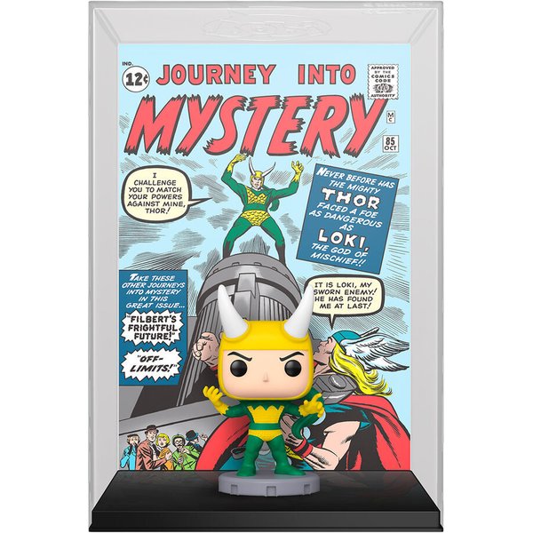 Figurine Funko Pop Comic Cover Marvel Loki Exclusive-image