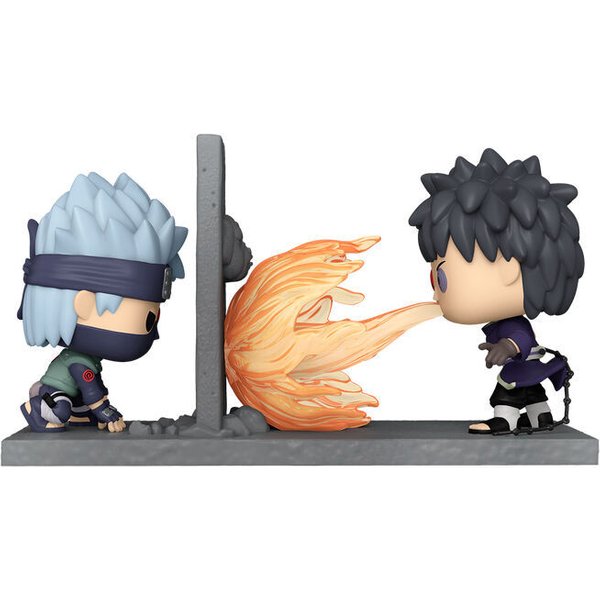 Figurine Funko Pop Moment Naruto Shippuden Kakashi Vs Obito-image
