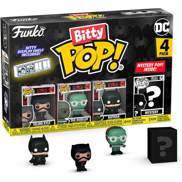 Figurine Bitty Pop Dc Comics Batman 85Th Anniversary Selina Kyle Funko Blister 4 (X4)-image
