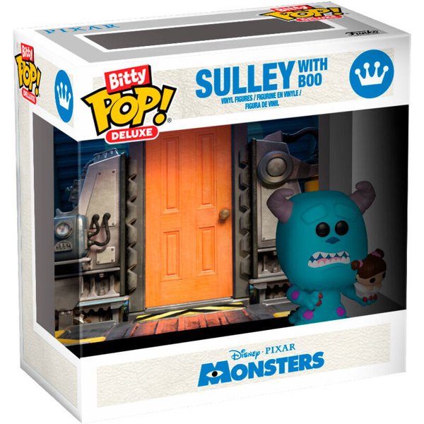 Figurine Funko Bitty Deluxe Disney Pixar Monsters Inc. Sulley With Boo-image