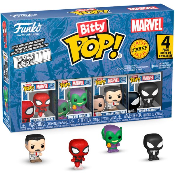 Figurine Funko Bitty Marvel Spider-Man (X4)-image