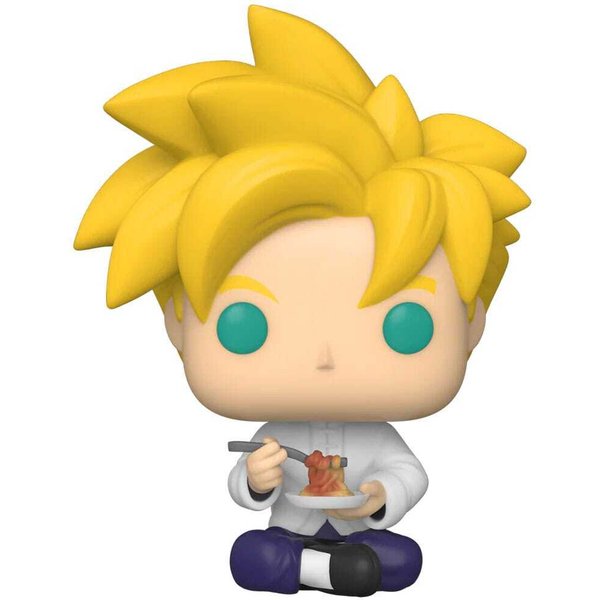 Figurine En Vinyle Funko Dragon Ball Z Pop! Animation Super Saiyan Gohan With Noodles-image