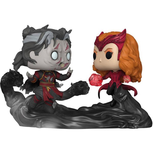 Figurine Funko Doctor Strange In The Multiverse Of Madness POP Moment! Vinyl Dead Strange & The Scarlet Witch-image