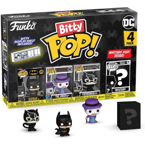 Figurine Funko Batman 85Th Anniversary Bitty Pop! Vinyl (X4)-image