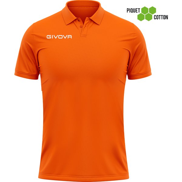 Polo piqué coton Givova Summer