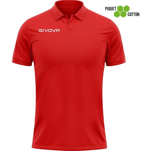 Baumwoll-Piqué-Poloshirt Givova Summer