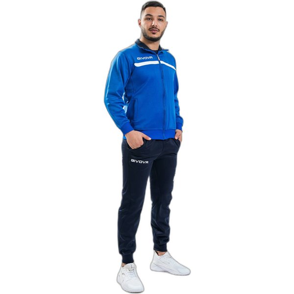 Fleece-Trainingsanzug mit Reißverschluss Givova One