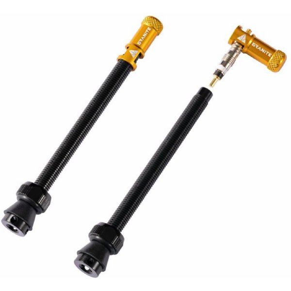 Valve Et Bouchons De Valve Demonte Obus Or Granite Design CNC Juicy Nipples-image