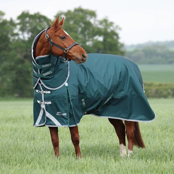 Couverture D'extéRieur Pour Cheval Avec Couvre-Cou Highlander Original 300G-image