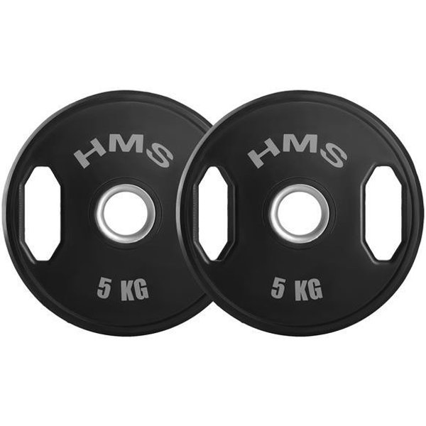 Disco per sollevamento pesi rivestito in gomma HMS TOG05 Olimpijski