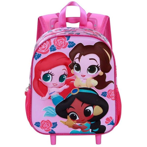 Sac Trolley Fille Karactermania Disney Princess Flowers 3D-image