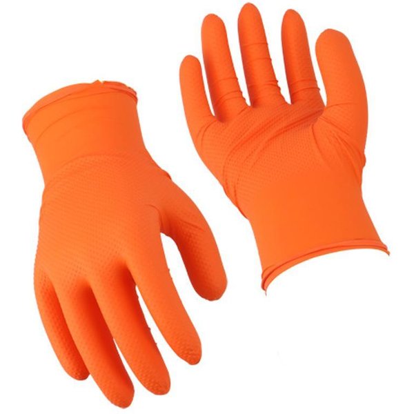 Gants D'atelier Jetable Nitrile Haute Resistance Kheax (X50)-image