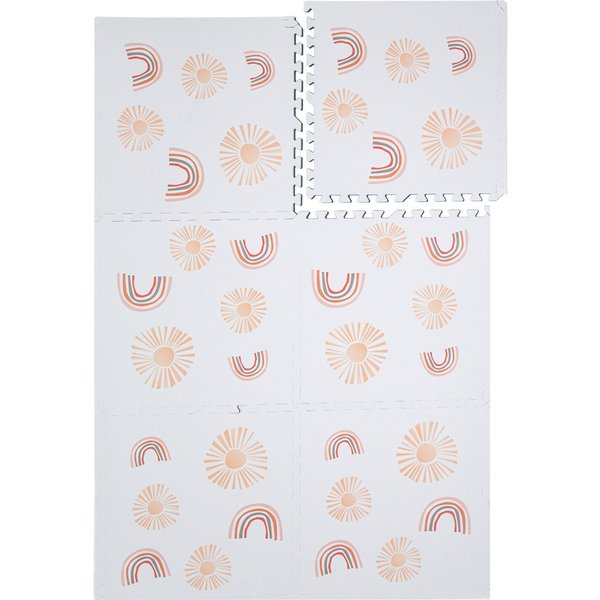 Tapis De Jeu Puzzle BéBé Kidolo Arc En Ciel-image