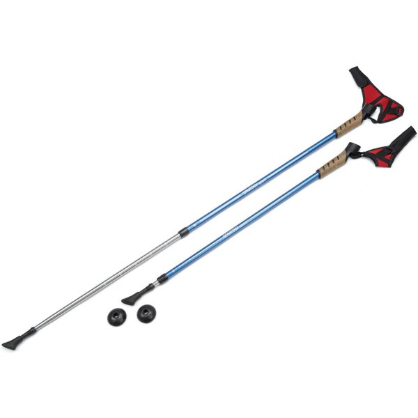 Teleskopische Nordic Walking Stöcke mit Korkgriff Kuebler Sport