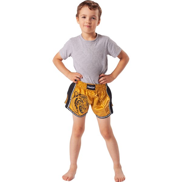 Short De Boxe Thaï Enfant Kwon Tiger-image