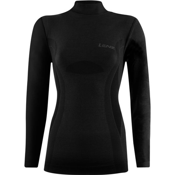 Unterhemd langarm mit Schildkrötenkragen Damen Lenz Merino 6.0