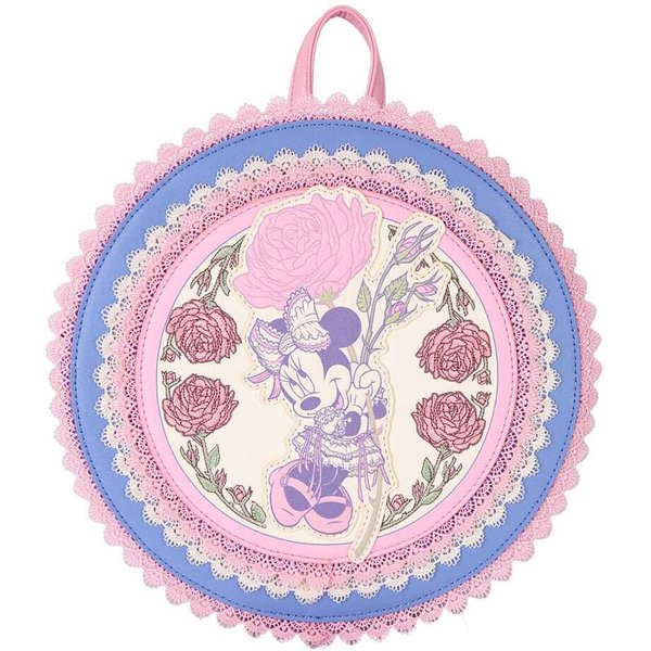 Sac à Dos Mini Fille Loungefly Disney - Minnie Floral And Lace-image
