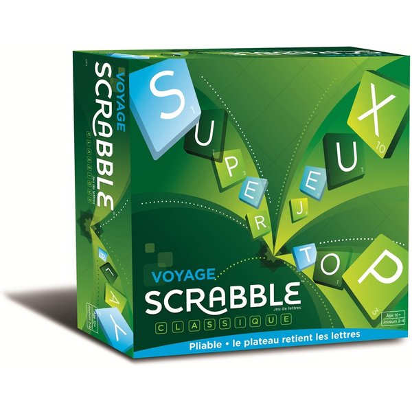 Jeux De SociéTé Mattel France Scrabble Voyage-image