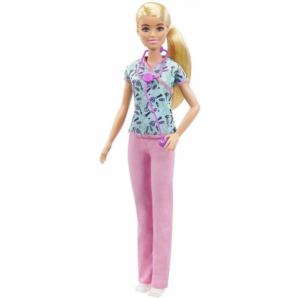 PoupéE InfirmièRe Mattel France Barbie-image