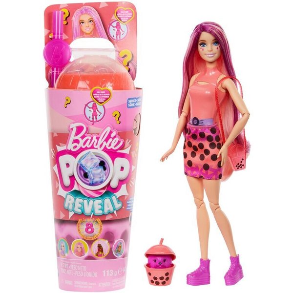 PoupéE Bubble Mango Mochi Tea Pop Reveal Doll Mattel-image