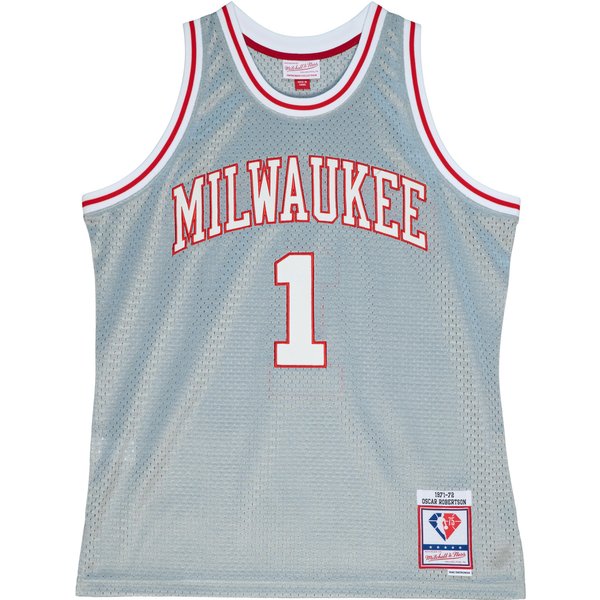 Nba-Trikot Milwaukee Bucks Oscar Robertson 75Th Nba-image