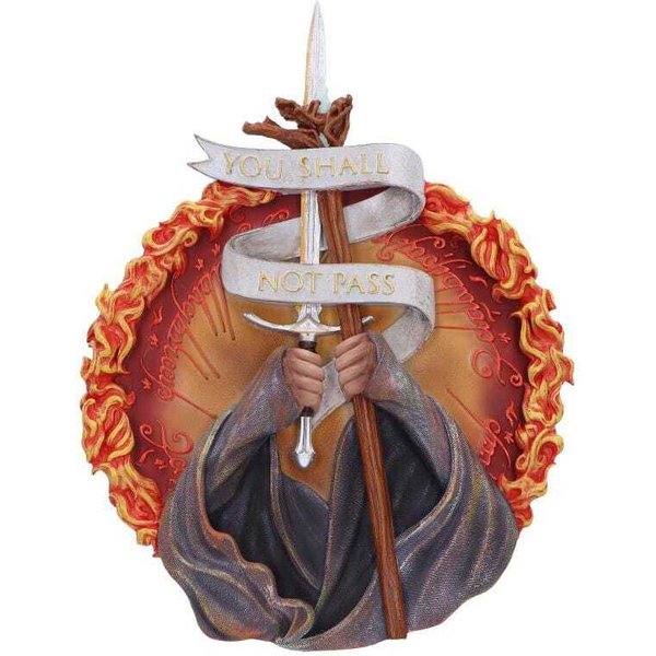 Wanddekoration Nemesis Now Le Seigneur Des Anneaux You Shall Not Pass-image