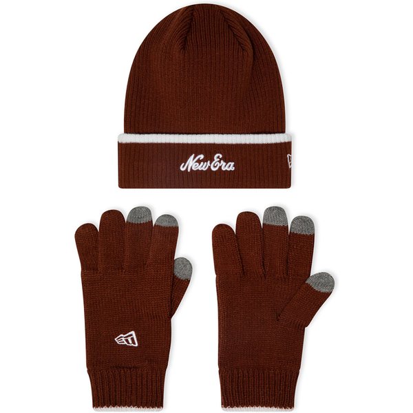 MüTze & Handschuhe Rot E-Touch New Era-image