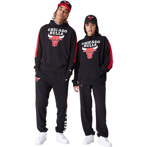 Sweatshirt Chicago Bulls Nba Color Block-image