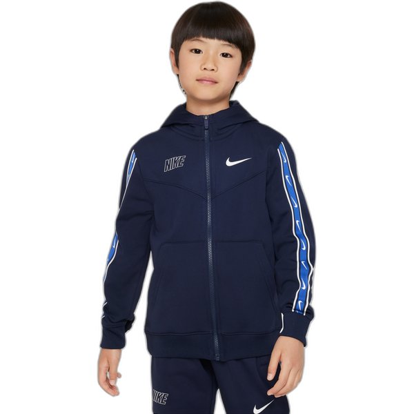 Felpa Da Bambino Con Cappuccio E Zip Nike Repeat Pk-image