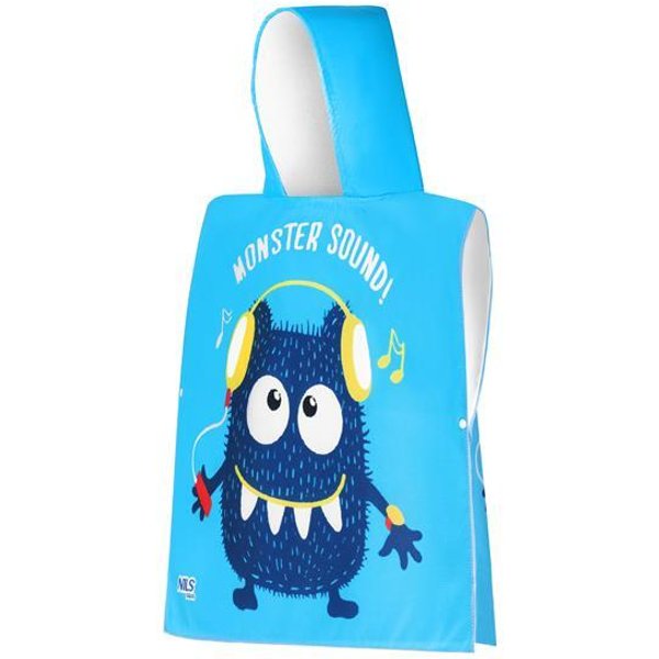 Kinder-Poncho mit Kapuze NILS Aqua NAR20 Crocodile Unicorn