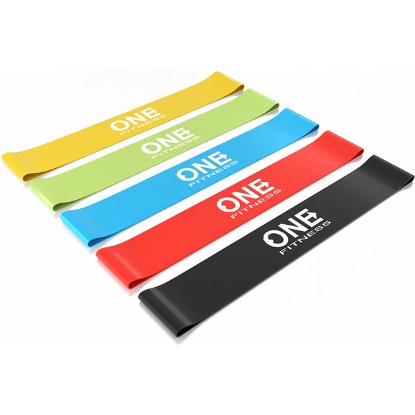 Fascia di resistenza slim One Fitness PBF (x2)