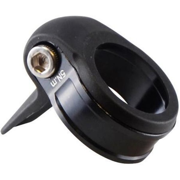 Collier De Serrage Tige De Selle Avec Protecteur Resine Alu Optimiz-image