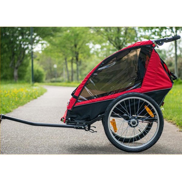 Remorque / Poussette 2En1 Fixation Moyeu 2 Roues Enfant Optimiz L71Xl56Xh60-image
