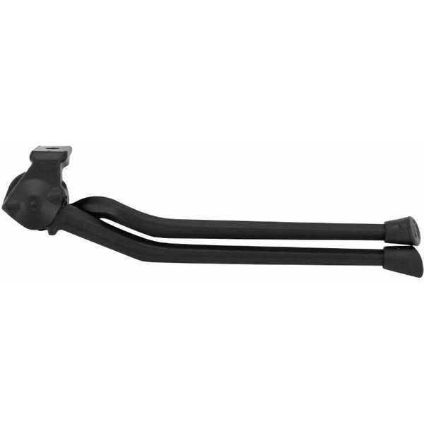 BéQuille Centrale VéLo Double Avec 2 Pieds Rabatable Du MêMe Coté Longueur 320 Mm Pletscher Twin-image