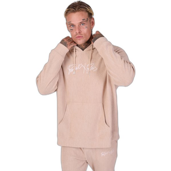 Einfarbiger Kabelsalat Hoodie Mit Stickerei Project X Paris-image