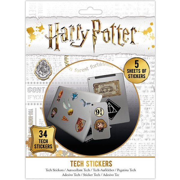 Autocollants Pyramid Gadget Harry Potter (X5)-image