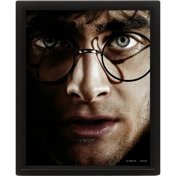 Lentikularer 3D-Rahmen Pyramid Harry Potter Harry Voldemort Faces-image