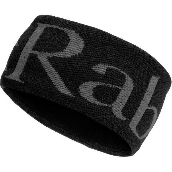 Bandeau tricoté avec logo Rab